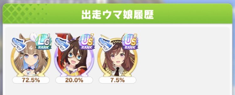 mituo2006teiou's tweet photo. チャンミラウンド１
４０ー０

調子良し。ただ、決勝はエルに勝って欲しいから更新頑張らないと https://t.co/mIdoWc5PMk