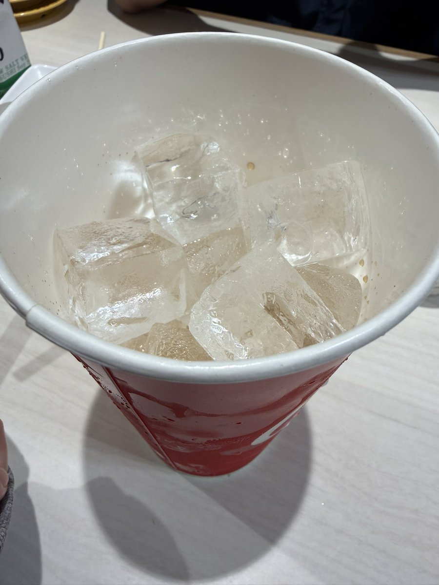 lisa_vab20's tweet photo. ほぼ氷 https://t.co/ttrOrJySP2