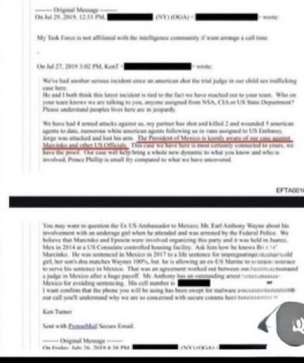 DeepLeaksHQ's tweet photo. 🚨 BREAKING: An email connected to Jeffrey Epstein reportedly indicates that former U.S. Ambassador to Mexico Earl Anthony Wayne impregnated an 11-year-old girl, allegedly supported by DNA results.

Read that again.
An innocent, precious 11-year-old!!!!!!! 
A U.S. ambassador!!!!!

Wayne is currently a professor at American University.

Why is this POS not in handcuffs?