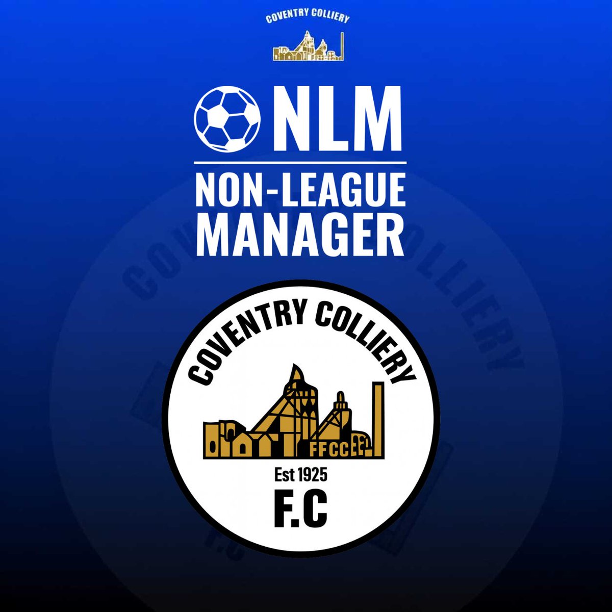 CollieryFc's tweet photo. @nlm_game come out on the 21st of September and at Coventry Colliery we are delighted to announce we are indeed a playable football club on Non-League Manager. You can purchase the game on @Steam for £19.99, developed by Black Cannnon Studio

#UpTheColliery #CoventryColliery 🔵⚫️ https://t.co/ubv4HoAS5x