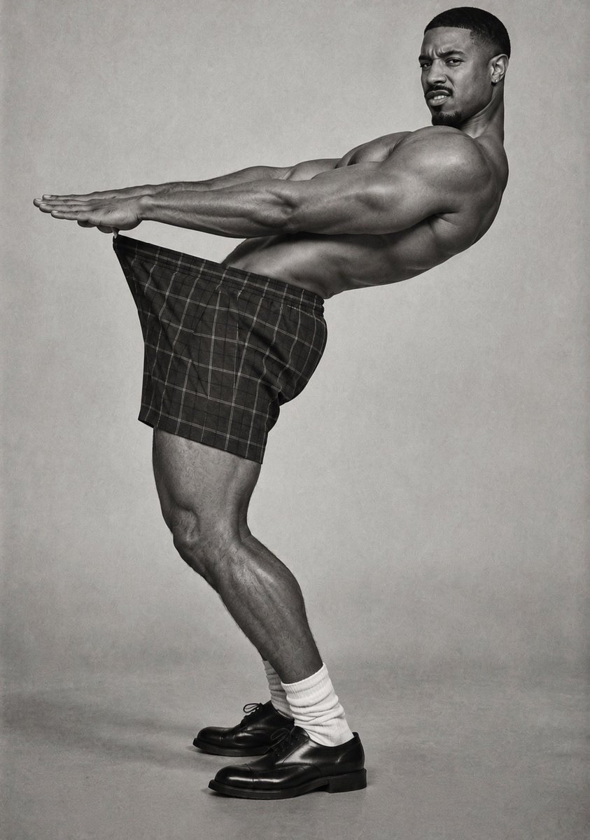 imlolade's tweet photo. The pose says “high fashion.”
The shorts say “I lost a bet.”
The physique says nobody in the room was brave enough to question either decision.

Somehow… it still works. 😭 https://t.co/36FdJWiutd