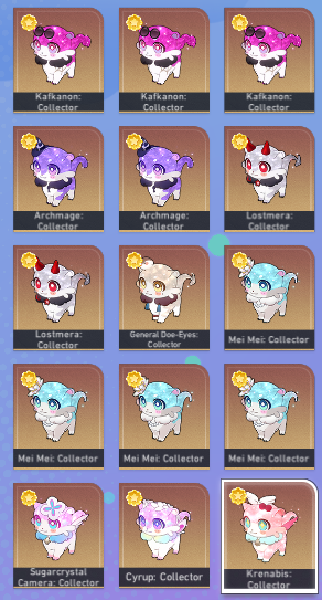avtrsunny's tweet photo. wtt / want to trade hsr Asia server  

uid 829171113  

*Collector's ed*  

[HAVE] Battorbo, Chirpretto, Sparxbloom
kafkanon, archmage,  batterboo, lostmera, krenabis

[WANT] Wavecrest, ** Sesame paste ** https://t.co/SJXahtWeEo