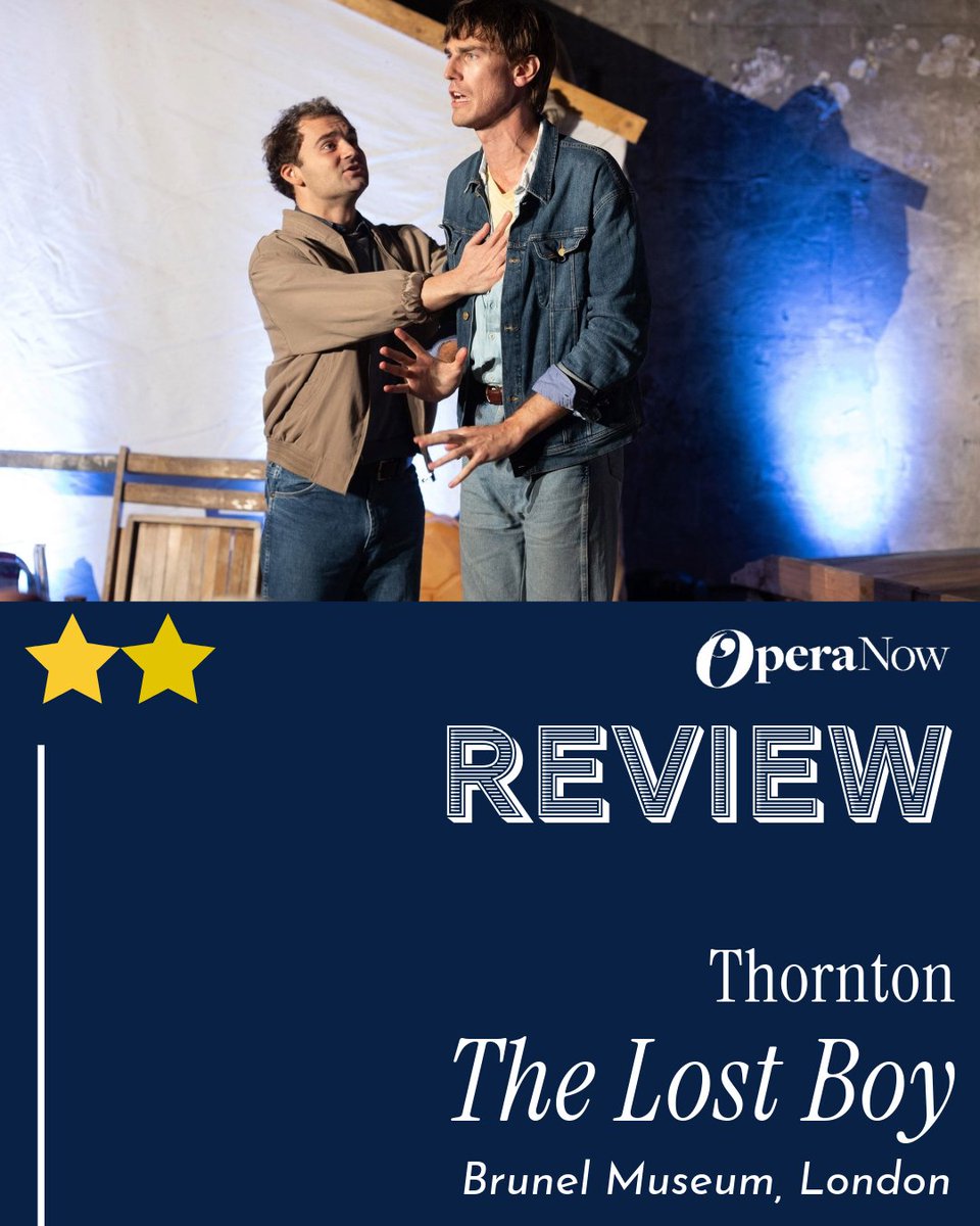 Operanow's tweet photo. 'All three singers work hard to make something individual out of roles that are dramatically cliched'

⭐⭐

✍️ George Hall

Full review on Opera Now website! https://t.co/K3wK9SO9Hm