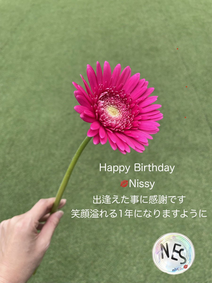 Sarry319's tweet photo. #Nissyに想いを込めて差し出す一輪のお花
#Nissy40thbirthday_1輪ずつを花束に💐
#西島隆弘誕生祭🪄
#Nissy0930🎩
#Nissy40thBirthday💋
#Nissy
@NissyStaff https://t.co/wORaC1DSWN