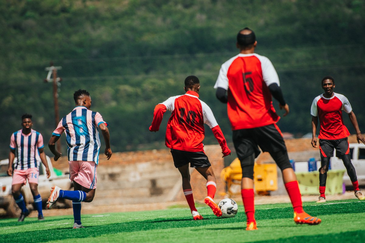 TARDI540202's tweet photo. MATCH 2 UNDERWAY! β½π₯
Madzi locks horns with Taung in game two of the day! High energy and tactical grit on display as both sides battle for total dominance on the pitch! πβ‘
#NACSANO2026 #SoccerWeek #MadziFC #TaungFC #LiveAction #MatchDay #TARDI https://t.co/W2WdGO8IZ8