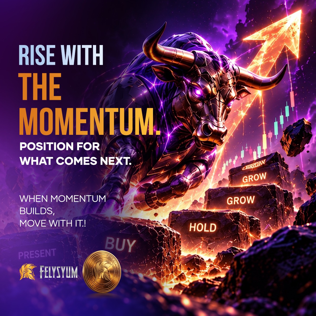 felysyum's tweet photo. 🐂 RISE WITH THE MOMENTUM. 📈🔥
The green candles are climbing, the bull is unleashed, and the chart is breaking higher! But this price surge is just step one.
BUY ➡️ HOLD ➡️ GROW ➡️ EXPAND
When momentum builds, move with it. Position early for what comes next with $FELY! 💎🚀
#Felysyum #FELY #BullRun #CryptoGains #Altcoins #Web3 #DeFi #DiamondHands