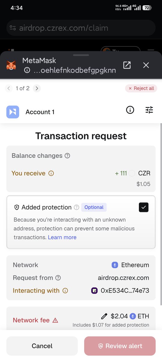 TuhinBro06's tweet photo. @CryptoKopakupi @czrexchange 0x1A03883B78a09e225eCFc26C9D403b7d1DCc8113 https://t.co/Uxd4XOQNi5