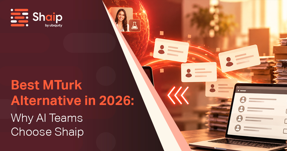 weareshAIp's tweet photo. Amazon Mechanical Turk is closing on Sept. 30, 2026.
Looking for an alternative? Shaip supports AI data needs—from annotation &amp; collection to LLM evaluation, RLHF, expert data &amp; more.

https://t.co/mNhGDs4Q4E

#AI #AIData #MTurk https://t.co/xW6goCMC4z