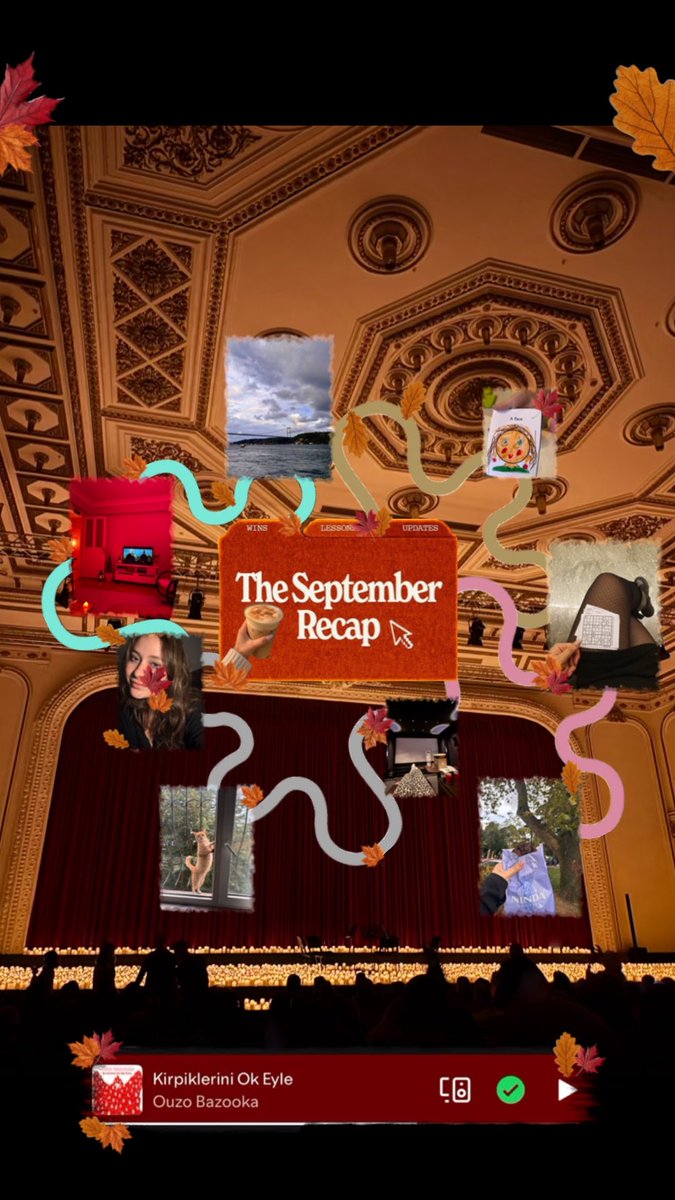 zeynaria's tweet photo. how my september rolled by https://t.co/9wjLjm2tM4