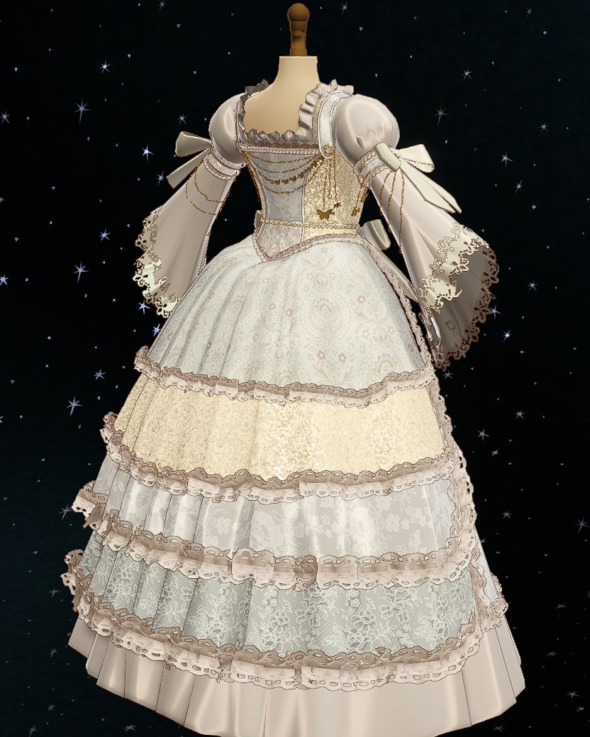 anaesthetic_p's tweet photo. My most recent creation, an all-white dress for Alice to find love 🤍 Everything for Alice, no matter the cost! https://t.co/BsbEdCpSsz