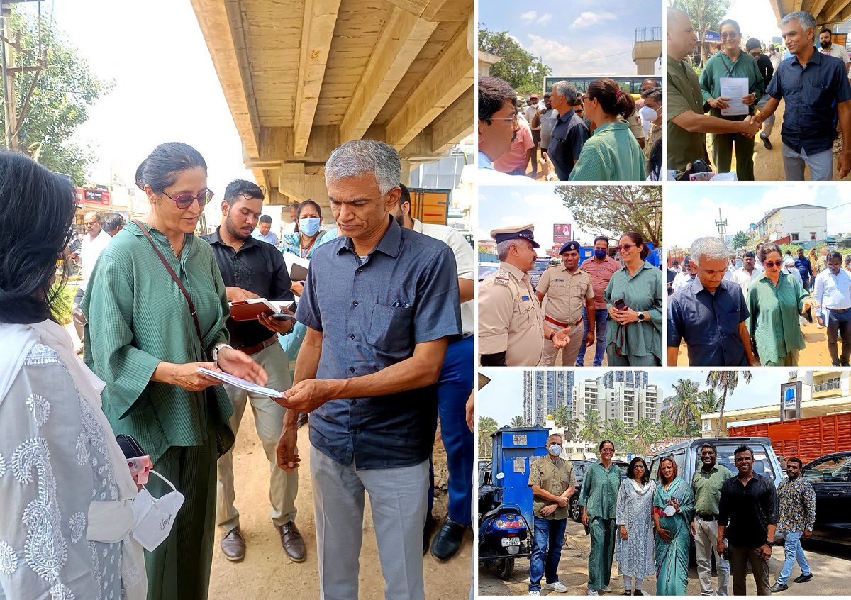 noorainee's tweet photo. Today, Bengaluru’s SH-35 corridor—Varthur–Gunjur–Dommasandra—received the site visit it has needed for months, if not decades.

@krishnabgowda , Minister for Bengaluru Development, experienced the #SH35 corridor firsthand: its mobility challenges, traffic black spots, the impact of years of neglect by elected representatives, and the lack of coordination across government agencies. He demonstrated a strong understanding of the challenges on the ground - err something I especially appreciated as a school head, given the homework he had done :)

We joined him at Dommasandra &  Gunjur, sharing our analysis based on lived experience and data from 61 GPS-tracked school bus routes: where delays occur, why they happen, and what each location needs to improve traffic flow and safety.

We handed over our full report on the ground - not simply that “traffic is bad,” but precisely which junction or stretch is affected, the causes of the problem, and the impact of fixes implemented over the past few days.

The Minister continued further down the corridor towards #Varthur , with a clear promise: “We will get things moving.”

This corridor carries nearly 40,000 children to school every day. A Minister choosing to stand on the road rather than discuss it in the comfort of a meeting room, is exactly the kind of engagement&  governance we have been asking for.

A heartfelt thank you to our school parents & team members who have been working tirelessly to help find solutions & who joined us for the visit.

Thank you, Shri Krishna Byre Gowda, for making the time & listening. Thank you also to the @GBA_office,  @blrcitytraffic & media who walked the stretch with us & are working hard to improve the situation

The data shows that the enforcement already in place is working. Now, let’s build on it, coordinate across agencies &  make these improvements last!

Thank you also to the Inventure community @InventureK12 for being part of the solution. It is easy to be sceptical, play the victim, or complain… it is far more fulfilling to help create change.

@krishnabgowda @GBAChiefComm @blrcitytraffic @wftrps @CPBlr @Jointcptraffic @DCPTrEastBCP @GBA_office @BPACofficial @dcpwhitefield @WFRising @sarjapuraps @SarjapuraRWA @rk_misra @MansoorKhanINC @ArvindLBJP @MALimbavali @dpkBopanna @SruthySUllasTOI @IndianExpress @TOIBengaluru
