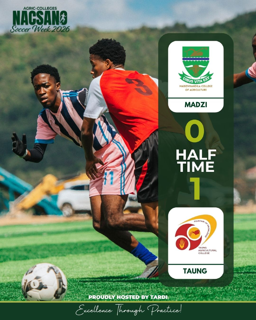 TARDI540202's tweet photo. HALF TIME β½
MADZI 0 - 1 TAUNG
Taung draws first blood before the break! A tactical showdown on the pitch, but Madzi is far from out of this one π―π₯
Who turns up the heat in the second half? Stay tuned ...
#NACSANO2026 #SoccerWeek #MadziFC #TaungFC #APAC #HalfTime https://t.co/9Xg8ZzikAr
