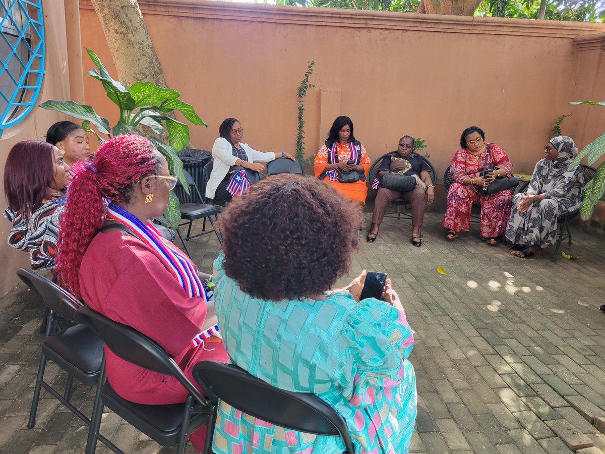 theANEKED's tweet photo. We were pleased to welcome the #Liberian delegation to #MemoryHouse for an exchange on TJ &amp; the role of CSOs.

The visit provided an opportunity to share experiences, lessons &amp; priorities, while identifying opportunities for continued collaboration, peer learning &amp; joint advocacy https://t.co/ht13INrT5k