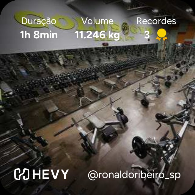 TreinandoFofo's tweet photo. Sobre ontem...
💪🏼 Treinando Fofo 💪🏼 
Acabei de levantar 11.246 kg no @hevyapp

 https://t.co/qZmb5l3i19 https://t.co/bQYVf1ShVY