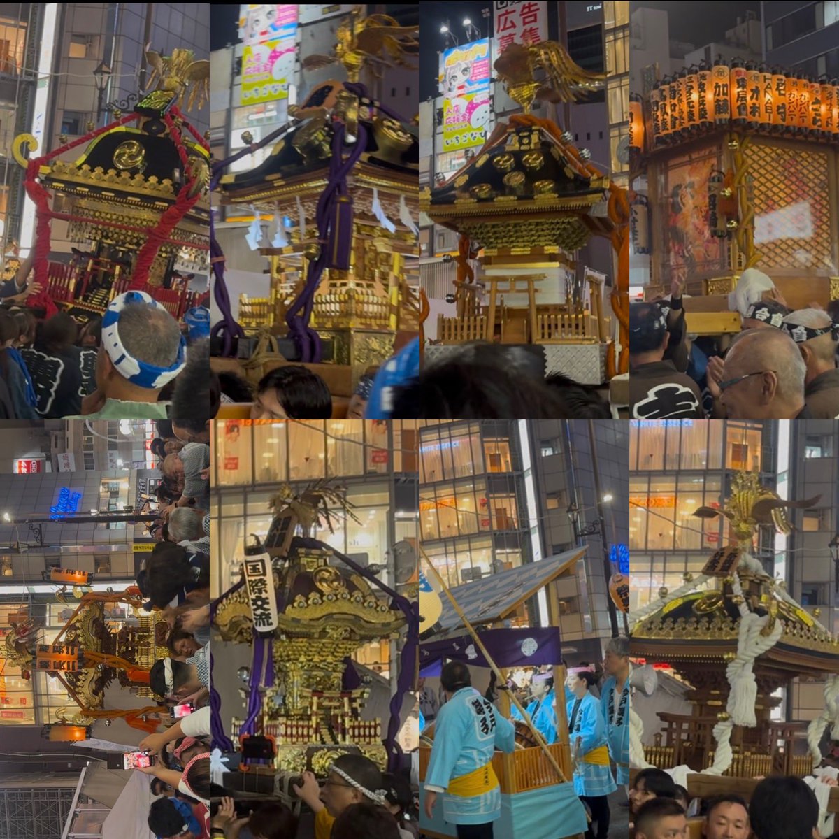 sin0_0maru5151's tweet photo. 今年も行けて良かった！
楽しかった！1人だったけど  笑
ずーっとみちゃった！
また来年も絶対見に行こっ٩(`･ω･´)و ｵｫｫｫ!!!
#ふくろまつり2026
 #ふくろ祭り
#池袋 https://t.co/Tlc8ZCQ0v6
