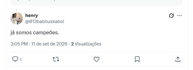 reporterMM's tweet photo. Falador passa mal. Bom dia @013babhuskaboi https://t.co/DjNWcCL0Ng
