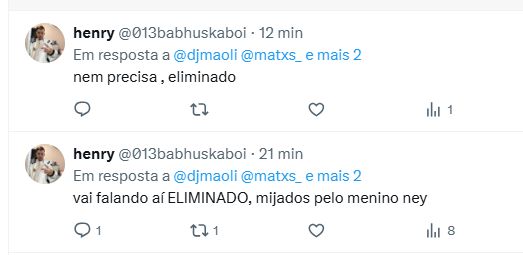 reporterMM's tweet photo. Falador passa mal. Bom dia @013babhuskaboi https://t.co/DjNWcCL0Ng