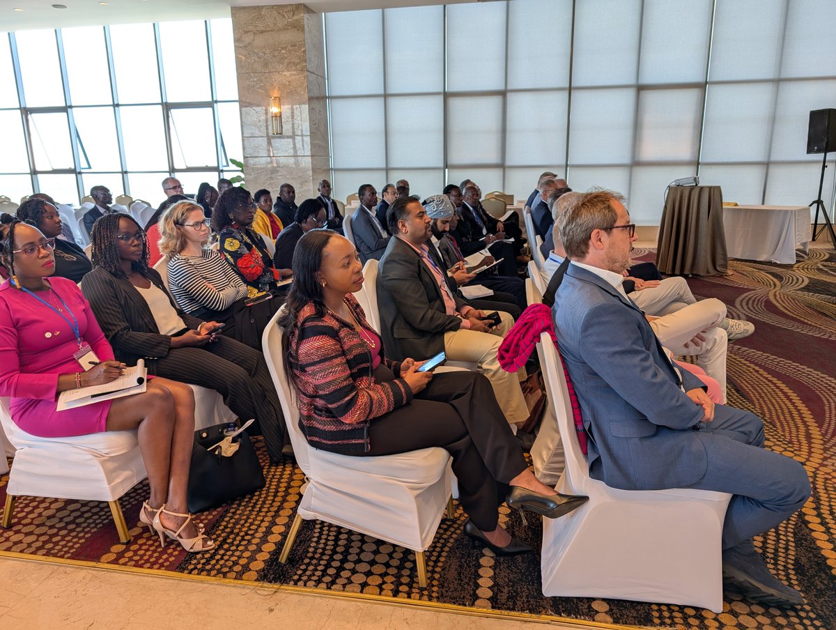 IndustryKE's tweet photo. Industrialisation Secretary, Prof. Erastus Gatebe today officiated a B2B symposium between German Textile Machinery Business Delegation and Kenyan Textile manufacturers.

The two-day symposium is meant to address matters modernisation of the Textile and Apparels sector and providing ideas for using B2B relations to create greater market access for Kenyan products in addition to fostering Africa's industrialisation.