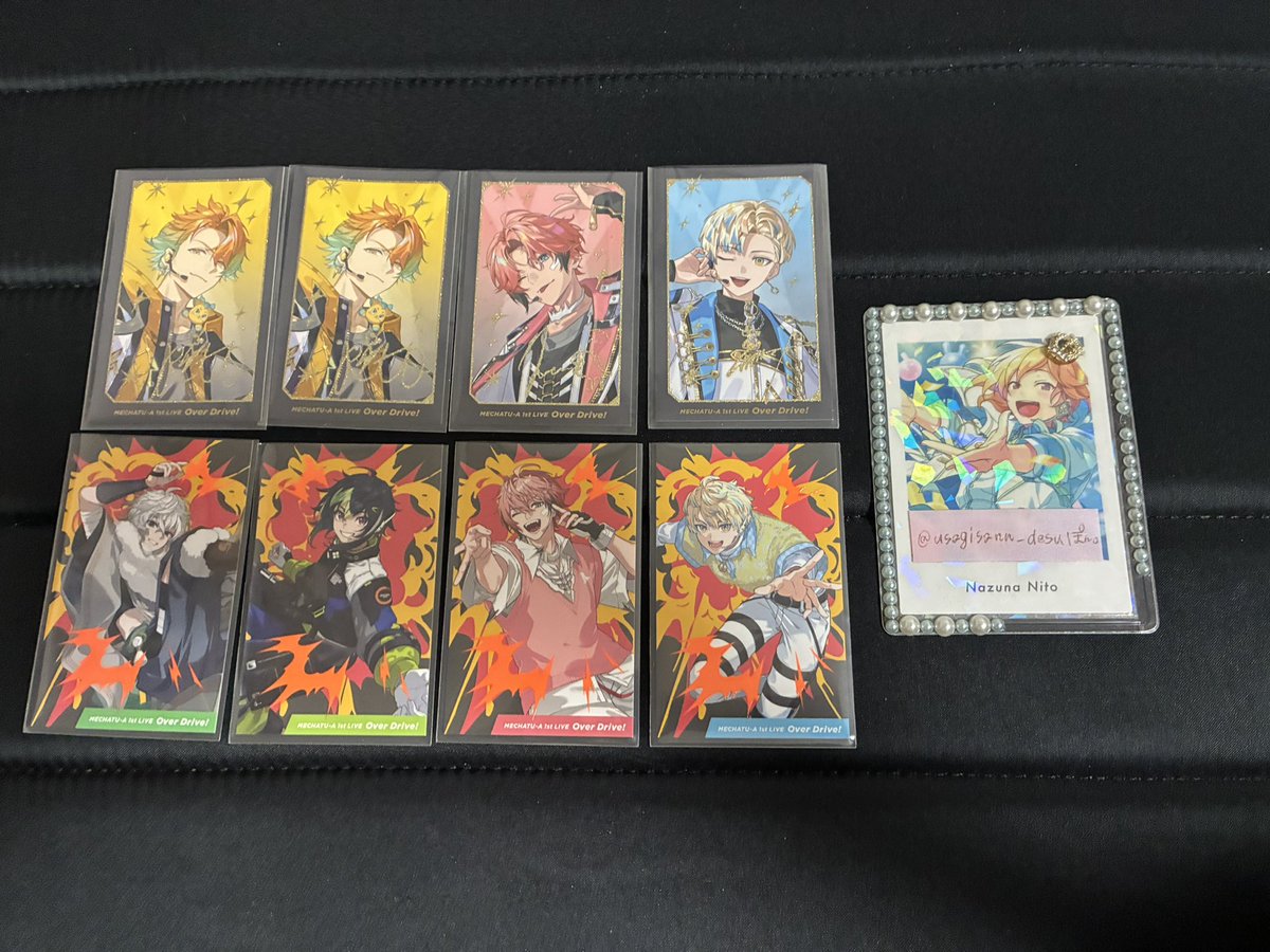 usagisann_desu's tweet photo. 【交換】にじさんじ MECHATU-A 1st LIVE "Over Drive!" ランダムカード

譲⇒1枚目

求⇒2枚目

📮郵送交換希望

💖優先ですが、絵柄問わず交換可能です

お気軽にお声掛け下さい🌷´- https://t.co/JRS8gKhpZd
