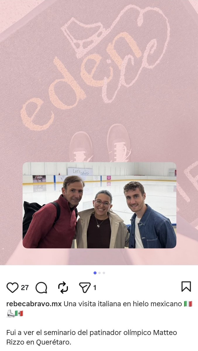 Squ15's tweet photo. I don't want to get into the discourse, but that isn't exactly true, there are other skaters giving masterclasses. Matteo, for example https://t.co/CIJtHhVY3v