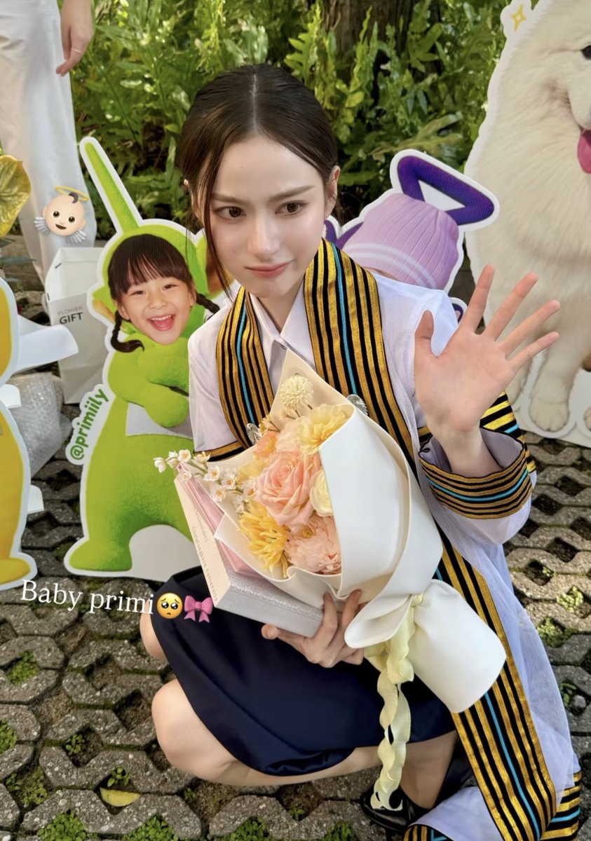 Ivanka__04's tweet photo. Prim and her group as teletubbies 😭🫶

CONGRAT PRIM NEW JOURNEY 
#primiily #PrimiilyGraduationsDay https://t.co/3bWVoe67Mc