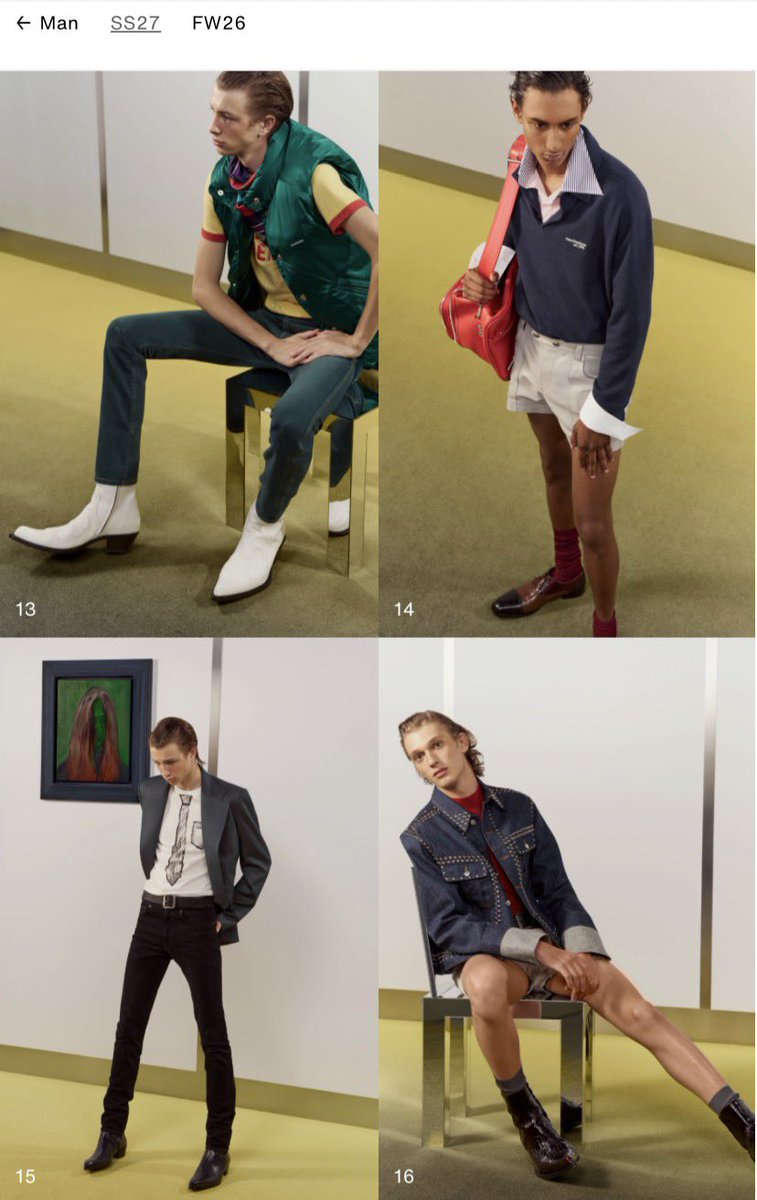 honeylemonnlilb's tweet photo. ไบร์ทน่าจะใส่ชุดจาก คอลเลคชั่น Acne Studios Men SS27 ใดๆหลายลุคน่าสนใจมากกก แล้วมีขาสั้นด้วย ไม่ค่อยเห็นไบร์ทใส่ขาสั้นเลยลุ้นๆๆ แต่ชุดแจ็คเก็ตขาวก็ดีน้า 

@bbrightvc @acnestudios 
BRIGHT WITH ACNE STUDIOS

#AcneStudiosSS27xBRIGHT
#AcneStudiosSS27
#AcneStudios
#bbrightvc https://t.co/Y4f8AsMBb0
