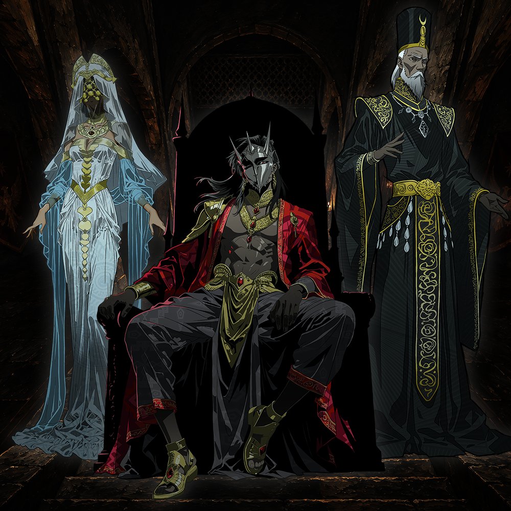 terazo's tweet photo. 【発売予告】
『LYCAN』から6年。
次のマダミスは、遊ぶための道具ごと作りました。

専用Webアプリで動く、アラビアンナイトのマーダーミステリー
『スルタン ―サルナーグの断章―』
10/9（金）0時、BOOTHにて発売。

https://t.co/wvVuQNSDee
#マダミススルタン https://t.co/uMUH1qx0qd