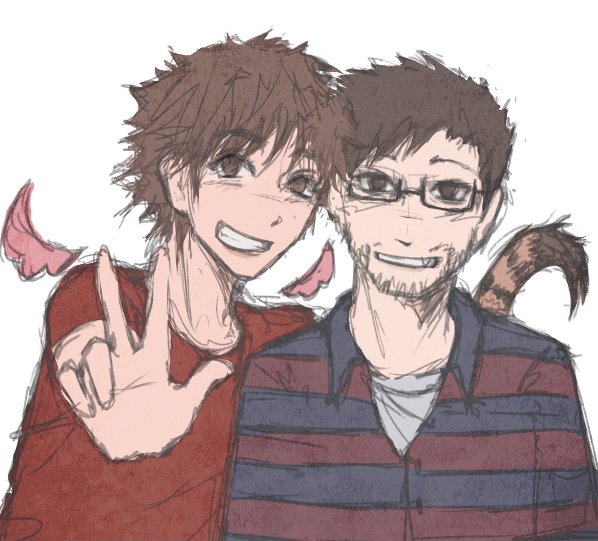 turkeyraina's tweet photo. My genderbent Jabby designs! Do u like them! #jalbert https://t.co/0TDsDqgQM1