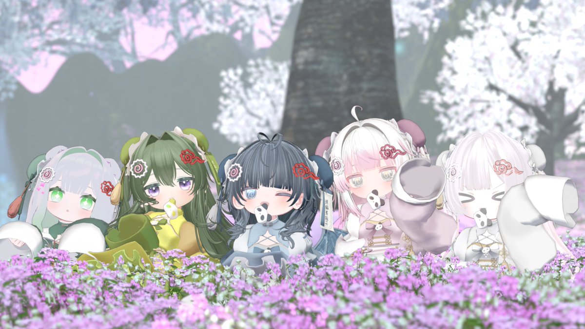 SHINA3_VR's tweet photo. 初めての衣装合わせをくるるんキッズ仲間としたよ～！
楽しすぎるし写真良すぎるで最高でした
たくさん写真あるからゆっくり投稿していく！

#くるるんキッズ  #VRChat

(最初だけメンバー紹介でメンション失礼します!)
@gohan_no1024 
@Pempe353 
@ruchan_115
@numesk_hestia https://t.co/f1ApSMlF73