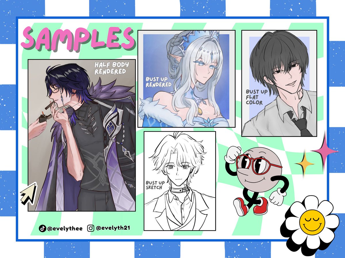 evelythh's tweet photo. 🌷 COMMISSION OPEN🌷✨ 
[RT &amp; likes are appreciated!]

Open for local &amp; international commissions! (⁠◕⁠ᴗ⁠◕⁠✿⁠)
Feel free to DM me for questions or inquiries!

#CommissionOpen #Art #ArtCommission #ArtistOnTwitter https://t.co/4v7VYPfKuI