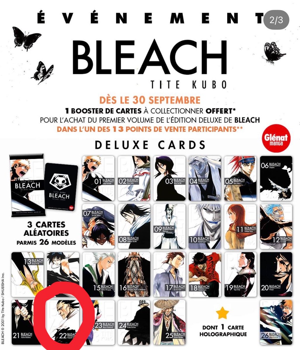 MiharuSokushi's tweet photo. A tout mes followers Francais ! Je recherche la carte de Kenpachi offert en cadeau a l’achat du manga Bleach tome 1!!!! 
Je veux bien l’échanger ou l’acheter !! Et si vous voulez me vendre les autres cartes ca me va aussi (me vendez pas 20€ la carte svp…) #bleach https://t.co/e9mAUBKPl9