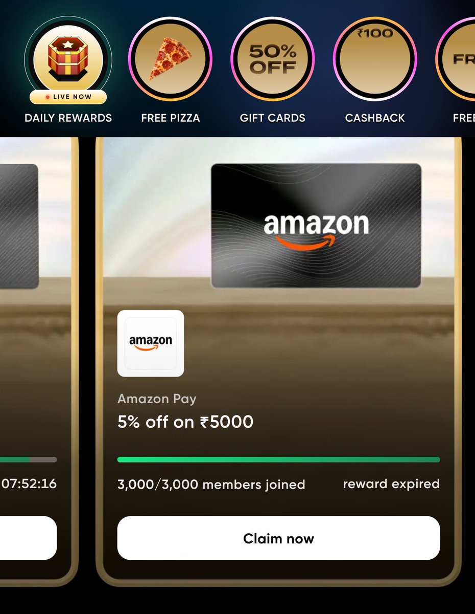 iSatishAgarwal's tweet photo. This is Disgusting @CRED_club 👿

Never expected such SCAM from CRED 😡

👎1000 Amazon GV is Offered with 5% Off

Offer page clearly displayed ₹5000 GV 😤

Like ❤️ n Repost ♻️ if useful
#Cred #Scam https://t.co/NXFo4iLMbj