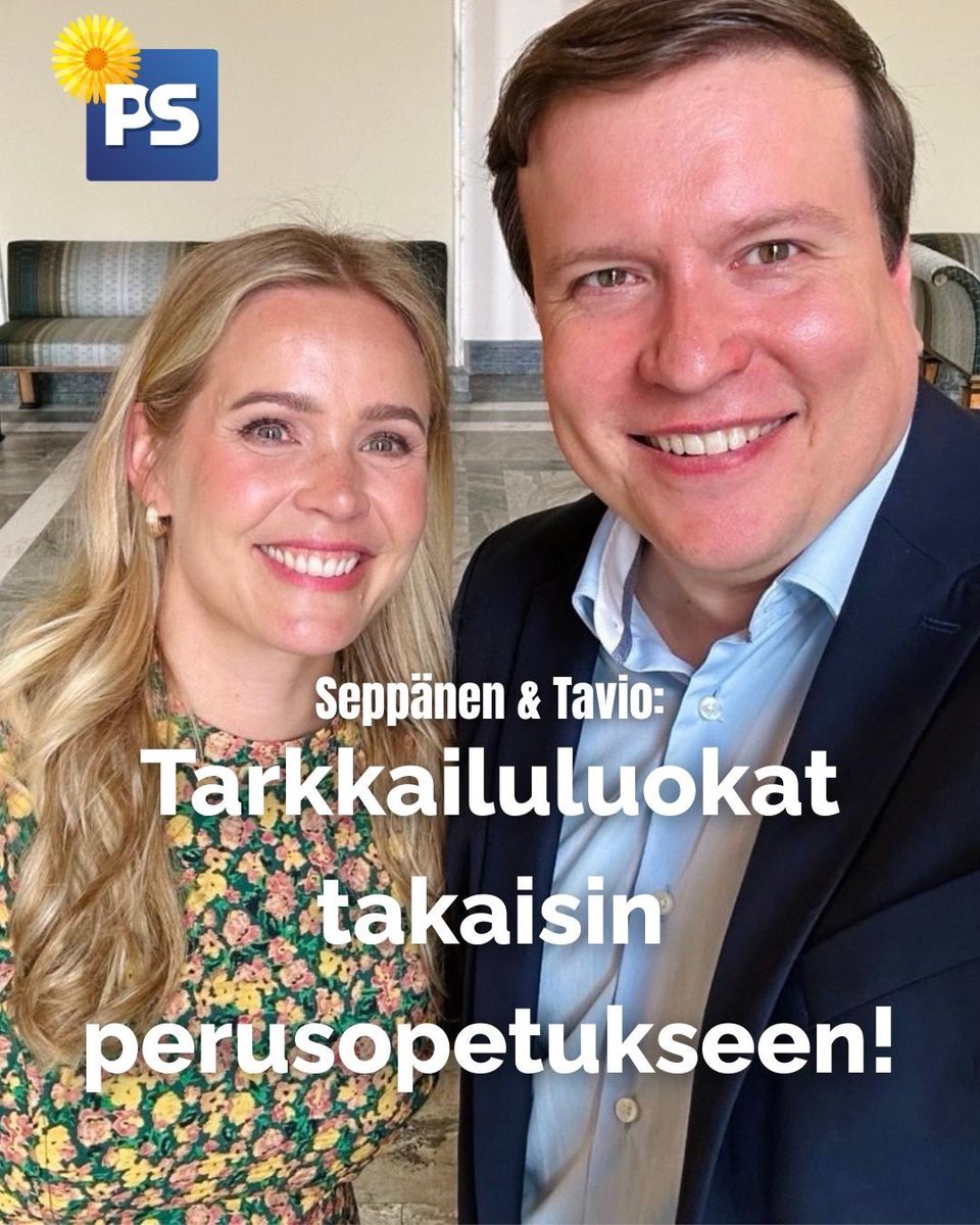 seppsara's tweet photo. @VilleTavio ja Seppänen: Tarkkailuluokat takaisin perusopetukseen!

Jätin toimenpidealoitteen valtakunnallisesti yhdenmukaisen pienryhmäjärjestelmän palauttamiseksi.

Toistuvat häiriötilanteet eivät saa viedä muiden oppilaiden oikeutta oppia rauhallisessa ympäristössä. @#koulut https://t.co/5cLEg7X6CF