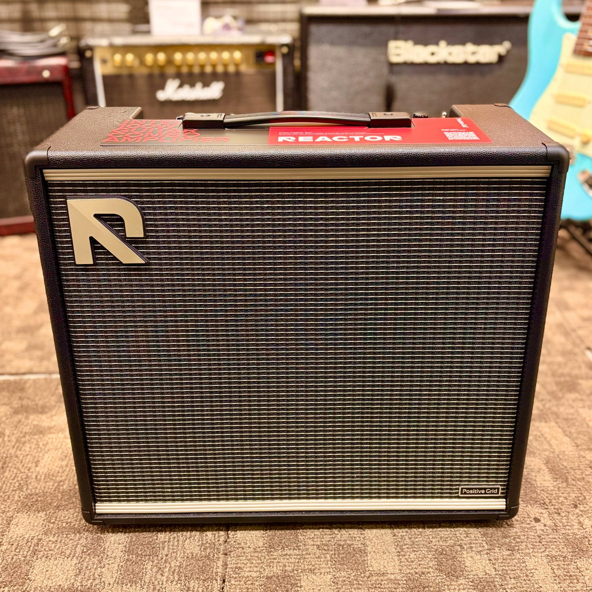 shima_oita's tweet photo. 独自のAI音色生成エンジン「Amp Intelligence」を搭載した100W出力のインテリジェント・ギターコンボアンプ「REACTOR 100」が入荷しました！

出力を100W/25W/1Wに切り替え可能で、自宅練習からステージライブまで1台でこなせます✨

最新のサウンドを是非お試しください🙌

#PositiveGrid
#REACTOR100 https://t.co/6umIuIzn3Y
