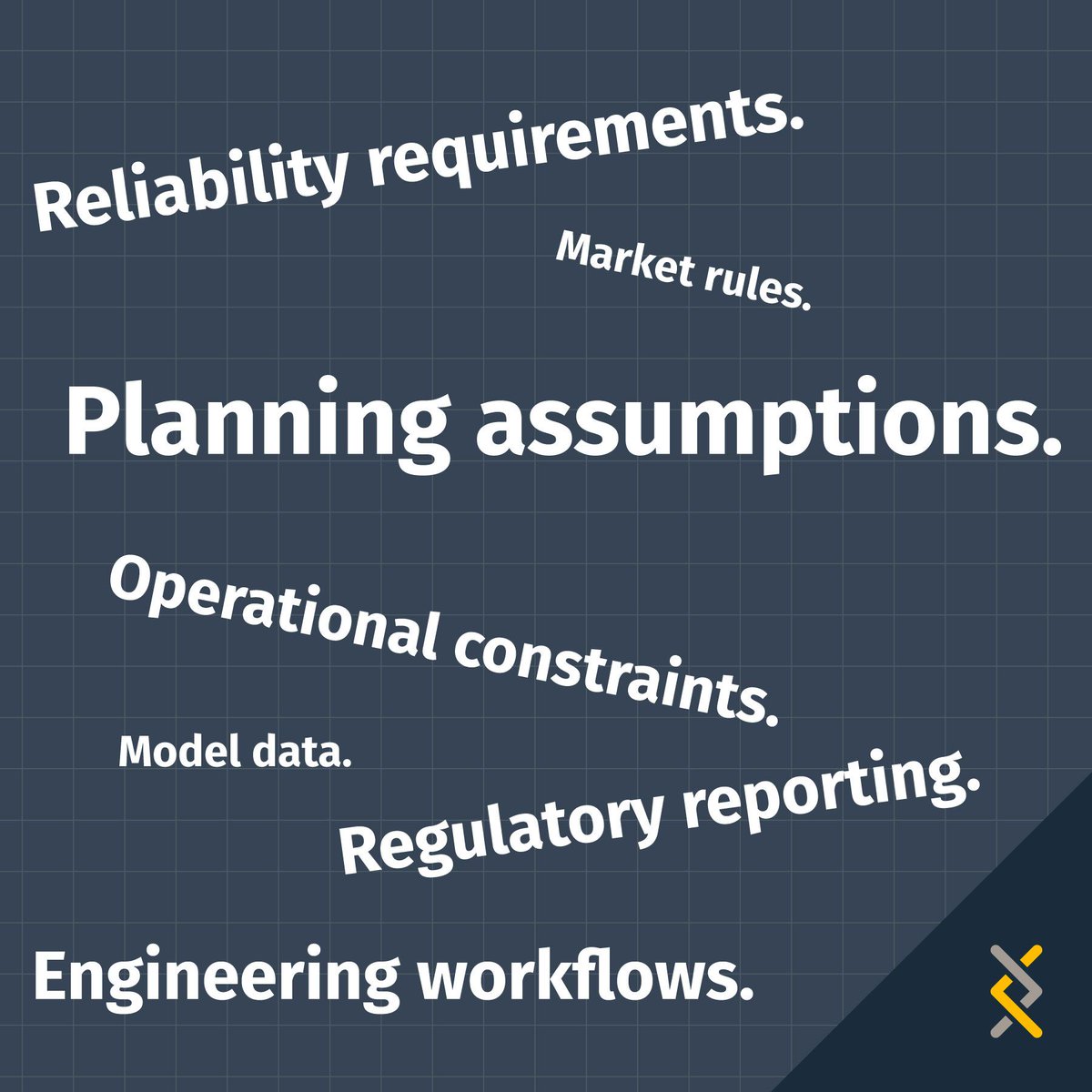 simple_thread's tweet photo. The grid is not only an engineering system.

It is also a data system, a market system, a compliance system, and a planning system.

That is what makes utility software so challenging.

Read Part 5 of The Fantastic Machine. 
https://t.co/15Koip4iiv https://t.co/gnXJX6gd2r