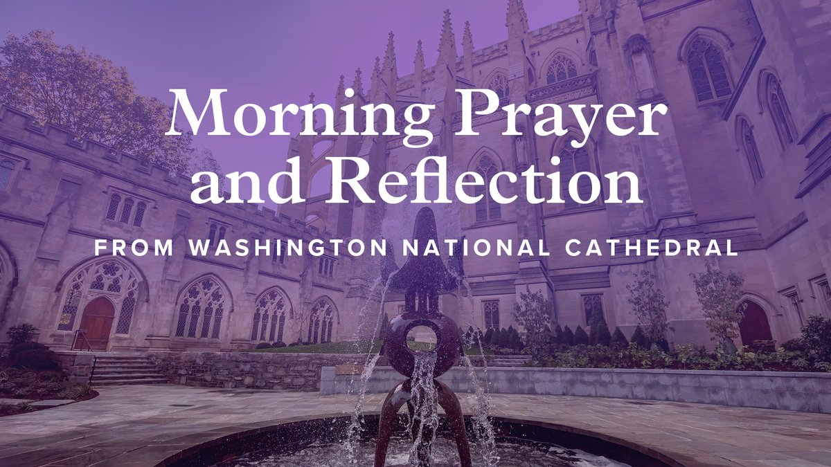 WNCathedral's tweet photo. Join The Rev. Canon Rosemarie L. Duncan for this prayer and reflection of Luke 9:57-62, as we commemorate the feast day of early Christian priest and scholar, Jerome. #nationalcathedral #morningprayer

https://t.co/Kz3Etmg9rl https://t.co/u1xwabmaBw