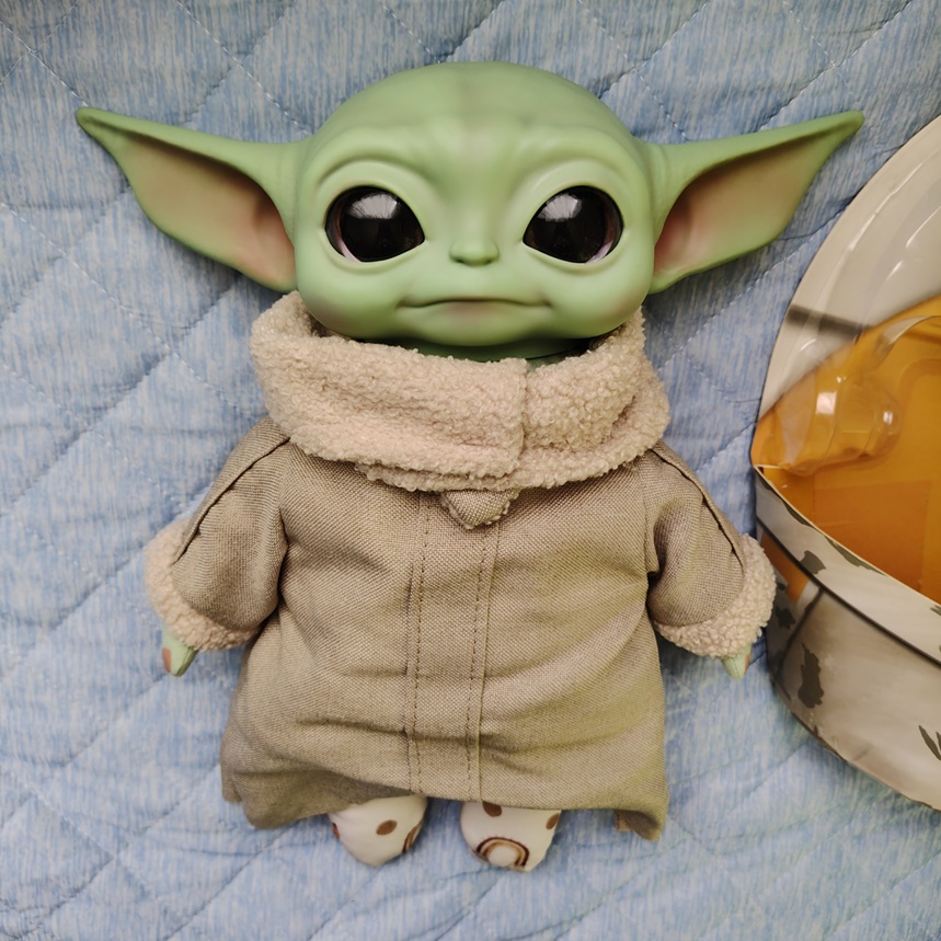 chigoine's tweet photo. スターウォーズ グローグー ぬいぐるみ　マテル改造USED　MATTEL - メルカリ https://t.co/JxXnKZYamh