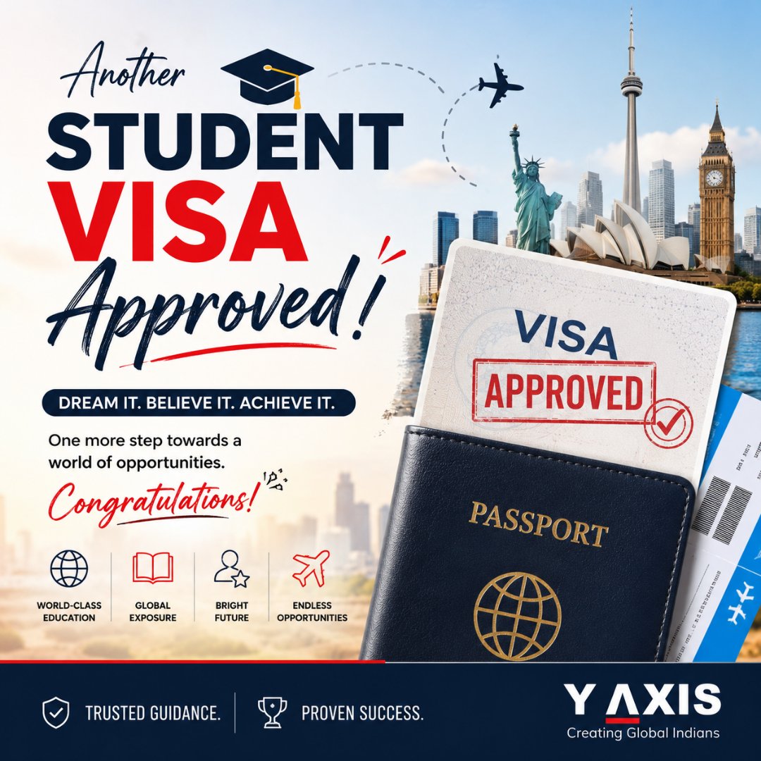 yaxisstudy's tweet photo. Congratulations to our client on successfully securing a Germany student visa and taking another step toward their international education journey. 🌍✨
🔗 Read more: https://t.co/bLzTDCMvbG
#GermanyStudentVisa #StudyInGermany #VisaSuccessStory #StudyAbroad #StudentVisa https://t.co/wt3HKjYZK8