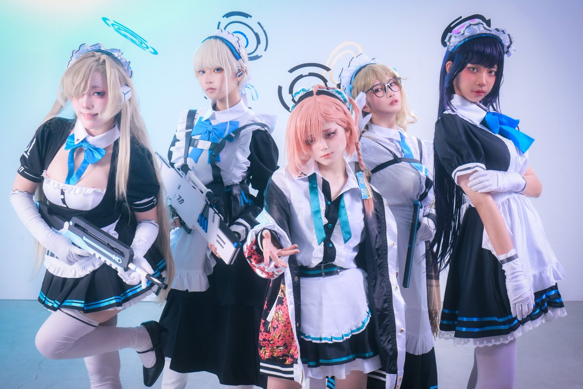 Leander45690's tweet photo. 【ブルーアーカイブ-Blue Archive-/ C&amp;C 】
.

🔹Cleaning &amp; Clearing🔹

－－－－－C&amp;C、準備完了－－－－－

.
　
#bluearchivecosplay
#0830ラストサマーCC併せ https://t.co/ZfX2Qf7UMe
