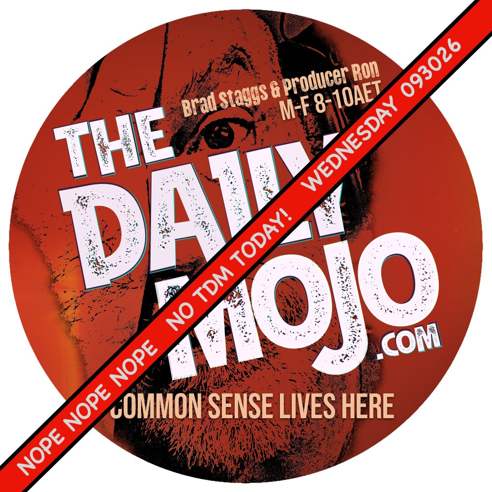 realBradStaggs's tweet photo. PROGRAM ALERT: No @RealDailyMojo today! Why? Because that's why. You don't see how...? Get out there and have hump today...er, a humpday...or a day with humps. #WhatILearnedToday https://t.co/k5k3YDpMPS
