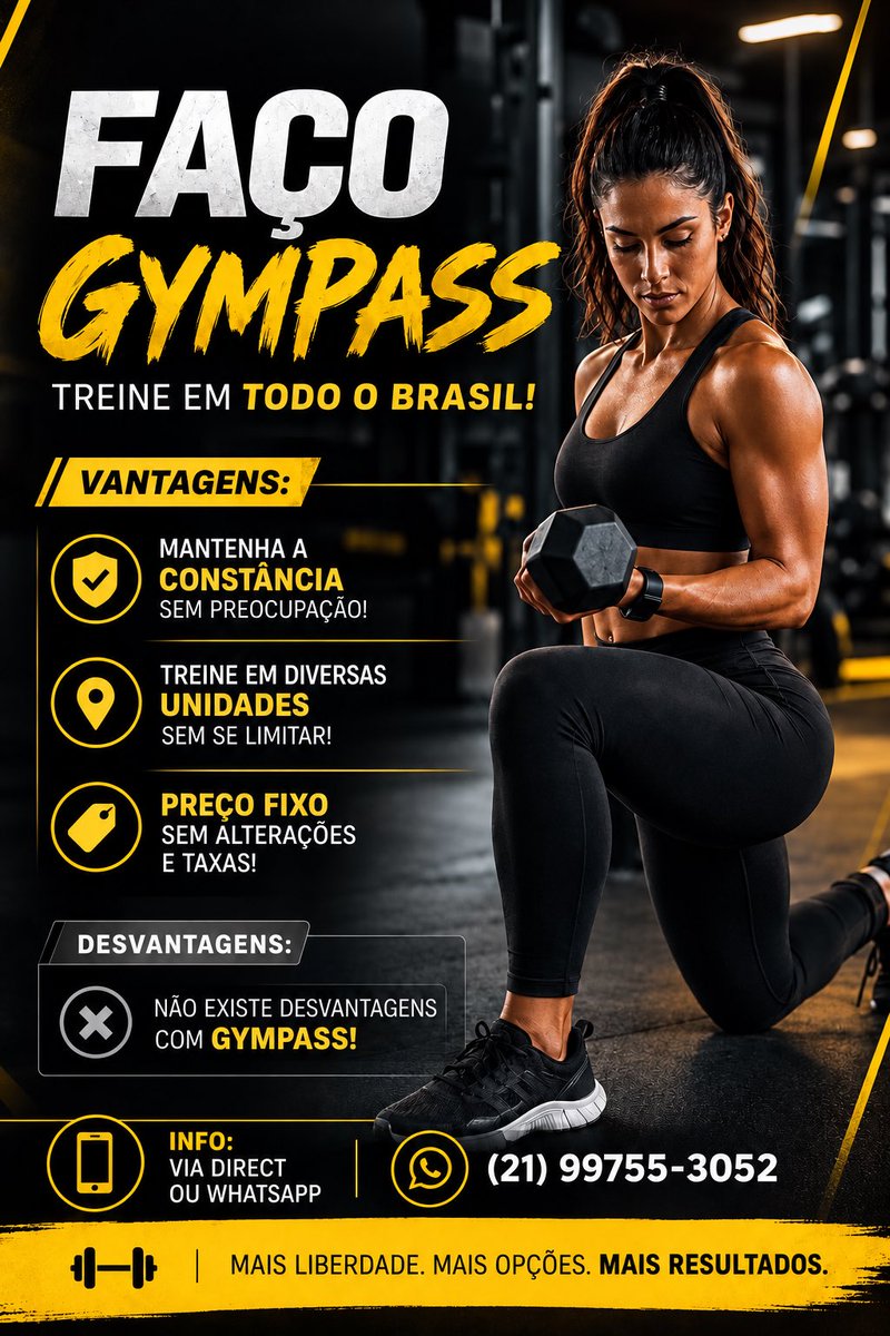 _theuzinho021's tweet photo. @XlANGFEI Para você que se limita a uma só academia ou atividade física… Crio conta no app do GYMPASS para todo o brasil!

Caso tenha interesse encaminha uma mensagem no whatsapp! 

Comprovação de cliente e feedbacks! 

WhatsApp para tirar suas dúvidas  - https://t.co/9k4vxAyUEo https://t.co/rdnOH1c8C1