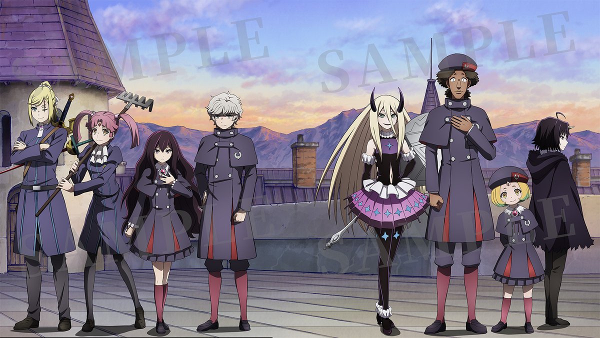 clevatess_anime's tweet photo. 🗡️Blu-ray BOXイラスト 公開🗡️

11月27日（金）発売
TVアニメ #クレバテスⅡ Blu-ray BOX
キャラクターデザイン・佐古宗一郎さん描き下ろしの
BOXイラストを公開！

アリシア、クレン達が勢揃いの
豪華なイラストになっております✨

現在、予約受付中⚔️
詳細はこちら🔽
https://t.co/XbmnG11HK7 https://t.co/6Ti826zhNA