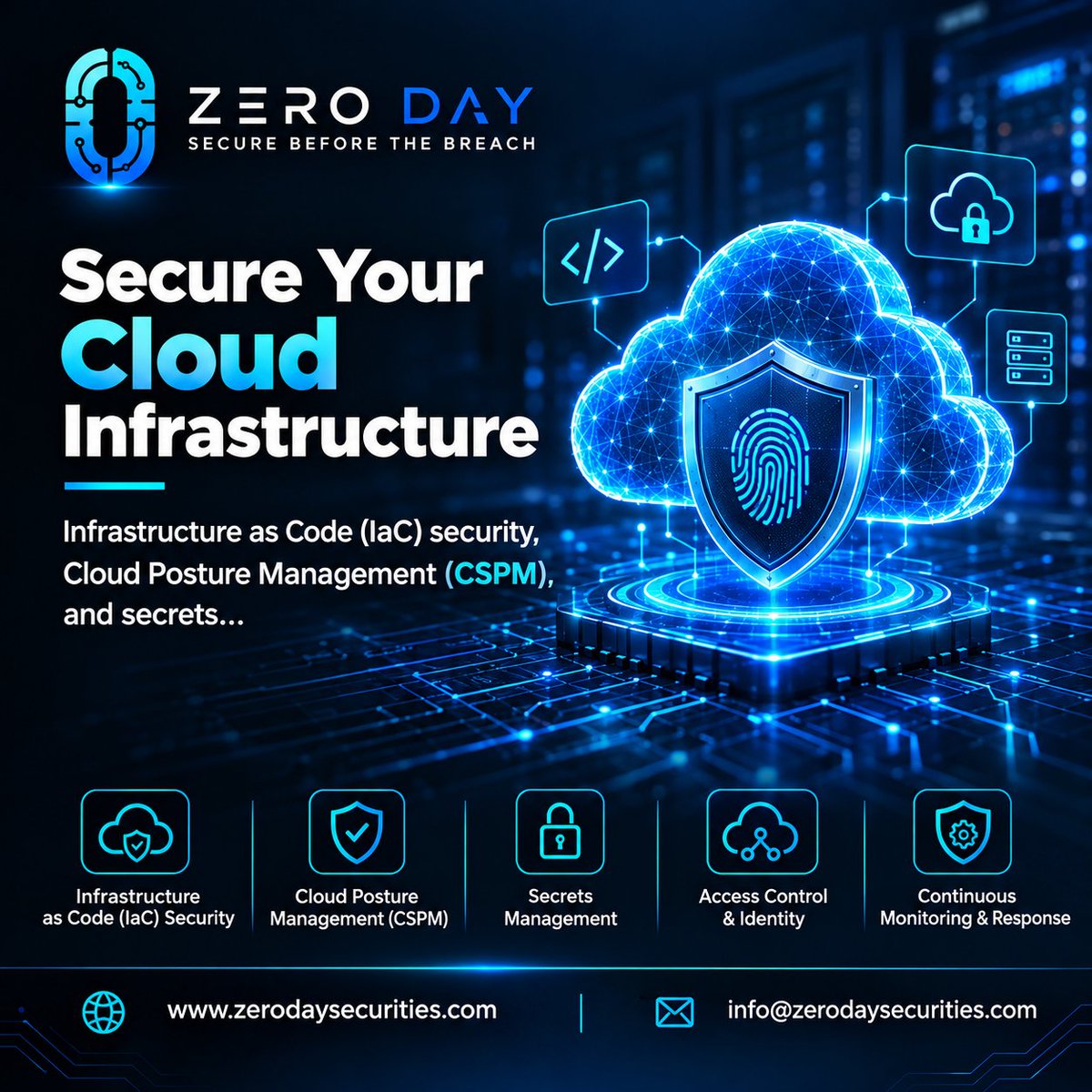 zeroday0026's tweet photo. 🔐 Secure Your Cloud Infrastructure with Zero Day Securities

Build security into your cloud infrastructure—before threats become breaches.
🌐 https://t.co/mXDEoJJbED
📧 info@zerodaysecurities.com
#CloudSecurity #CyberSecurity #CSPM #IaCSecurity #ZeroDaySecurities https://t.co/rCJOAVB1CK