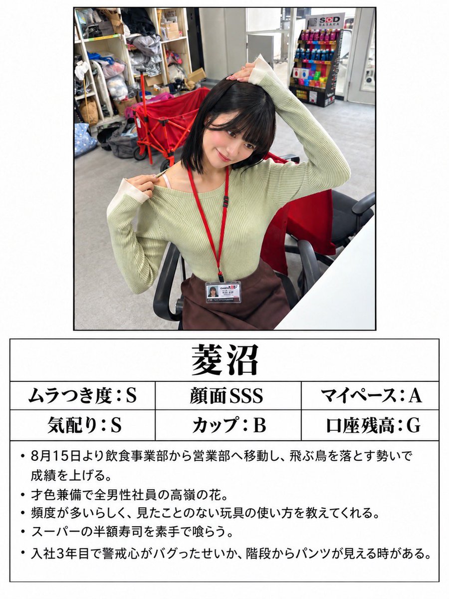 shinnakanomagic's tweet photo. 弊社のムラつく女子社員たちをご紹介します。 https://t.co/TJdDqs6X4a