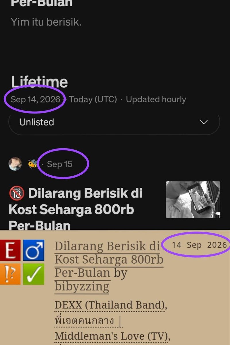 masqueerace's tweet photo. Hi @sonnetsof_rose, kita cari perbedaan dari 2 tulisan ini, yuk? Apa? Gak ada yang beda? Lho ya jelas gak ada yang beda, orang plek ketiplek kok. 😂 Satu-satunya perbedaan cuma tanggal posting ceritaku di 14-15 September dan punya kamu tanggal 28 September #wduh. 😂 https://t.co/wL3U3oOA5F