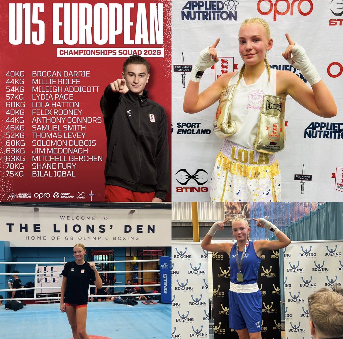 MagicMattHatton's tweet photo. PROUD my daughter being selected for the European Championships in Turkey later this year. 

Worked so hard &amp; applied herself so well
 
English Champion 🥇 
British Champion 🥇 
European ? 

Highly skilled &amp; very strong she will take some beating 👊🏻

Let’s go Lola 🫡 https://t.co/lvtHc0XNiK