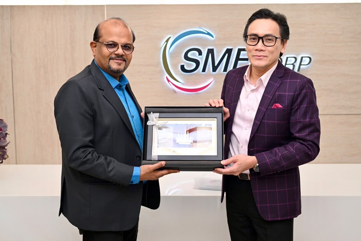 smecorp's tweet photo. SME Corp. Malaysia telah menerima kunjungan hormat daripada ‘The Chartered Governance Institute of Malaysia’ (CGIM) pada 29 September 2026. Delegasi yang diketuai oleh Encik Justin J. Anthony, Ketua Pegawai Eksekutif CGIM. https://t.co/Ls1l3AE6GN