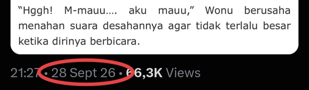 masqueerace's tweet photo. Hi @sonnetsof_rose, kita cari perbedaan dari 2 tulisan ini, yuk? Apa? Gak ada yang beda? Lho ya jelas gak ada yang beda, orang plek ketiplek kok. 😂 Satu-satunya perbedaan cuma tanggal posting ceritaku di 14-15 September dan punya kamu tanggal 28 September #wduh. 😂 https://t.co/wL3U3oOA5F