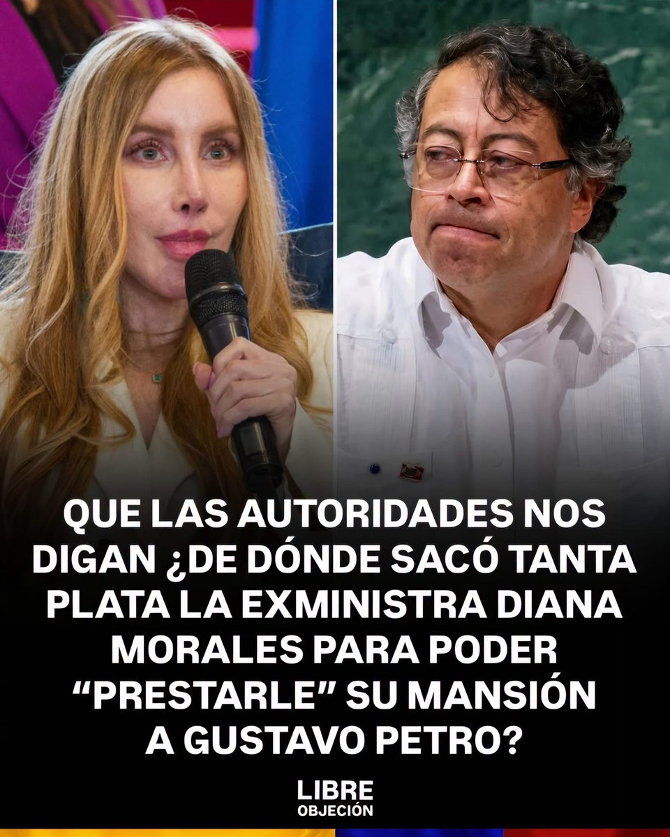 waldoalarconho1's tweet photo. Una mansión que supera el millón de dólares "prestada" por Diana Morales a Gustavo Petro. El cinismo no tiene límites.O el inmueble es del corrupto y ella sirve de testaferra, o que explique de dónde sacó la plata una exministra para semejante propiedad.¡Que no nos crean idiotas! https://t.co/sI2TrcXhEs