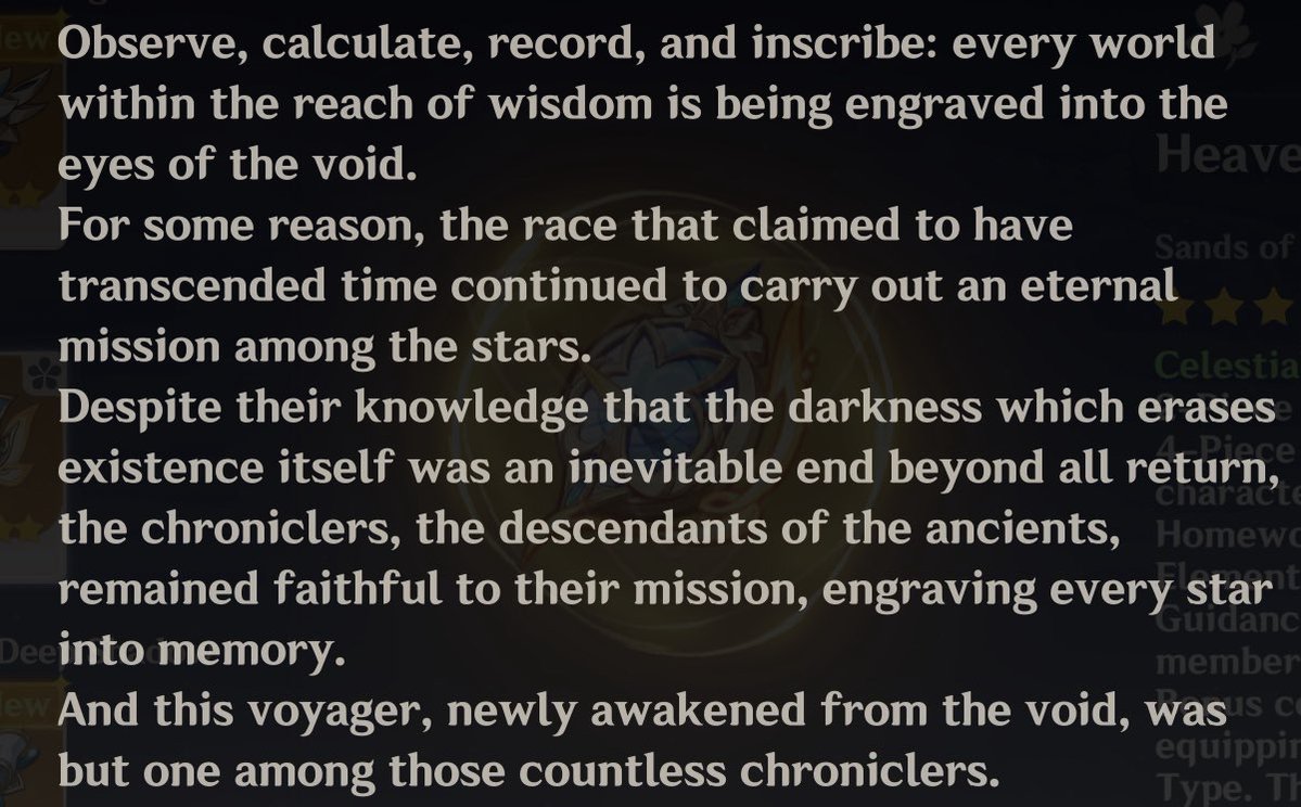 kresnik_envoy's tweet photo. C1: The Observer Seeking What Is Missing

- as mentioned before, Mitya searches for an answer through whatever means possible

- Anacharsis from the cosmos “observes” civilizations rise/fall. Nibelung left Teyvat a thousand years after meeting

she enters Teyvat to find an answer https://t.co/JEoTdbPKKr